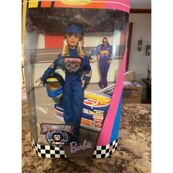 Barbie 50th Anniversary NASCAR Collector Edition - Picture 1 of 4